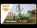Fraste multidrill gt 120 drilling rig  compact and strong for highly effective drilling