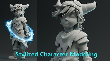 Stylized Character Modeling Tutorial Part1