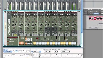 How to Use Redrum - Reason 5 Tutorial - Make Beats