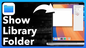 How To Show Library Folder On Mac