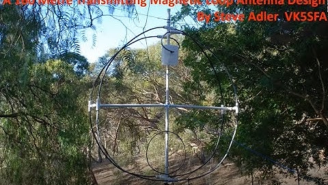 MERC Meeting 20201113 - VK5SFA Magnetic Loop Presentation