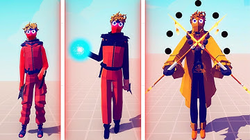 EVOLUTION OF NARUTO - Totally Accurate Battle Simulator TABS