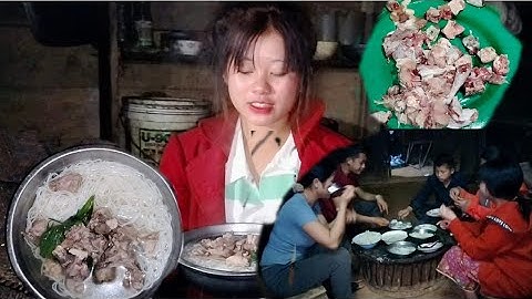 ntev2 heev mam Tau noj nqaij qaib qus ma qab heev li os