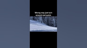 Snowmobiling sometimes you have to turn around😁 #shorts #skidoo #polaris #snowmobile #sled #braap