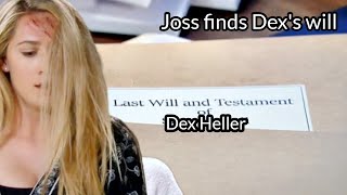 General Hospital Spoilers Joss finds Dex s will Dex s identity and heir revealed