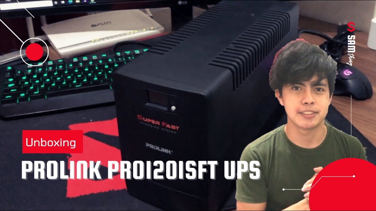 Unboxing PROLINK PRO1201SFT UPS + Short Review