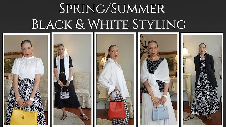 BLACK & WHITE STYLE COMBINATIONS FROM MY CLOSET