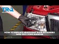 How to Replace Headlight Bulb Retainers 1998-2011 Ford Ranger