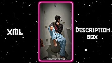 NEW ATTITUDE PHONK TREND 📈💕 || NEW TREND XML 👀💥 || NEW XML FILE 🍒🦋|| #xml #xml_file #am_editors_bd