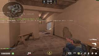 cs2 mirage under window window pop flash