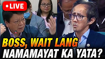 🔴LIVE NOW: Senate hearing on Flood Control Budget of DPWH 2026  (October 27, 2025)