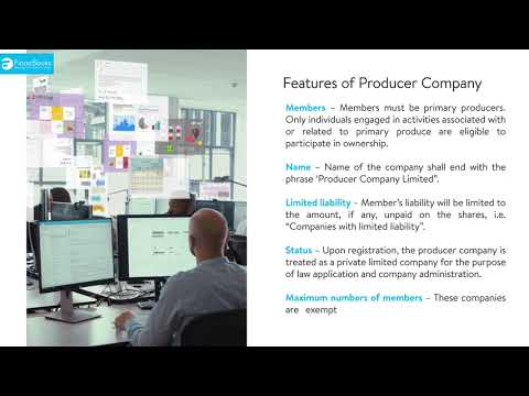 What is Producer Company and its Features & Benefits? | FinacBooks - video from Finacbooks