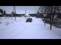 volvo xc70 winter off road