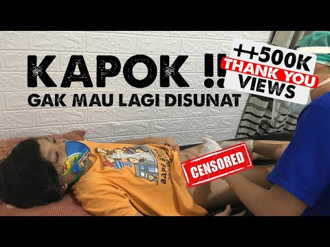 KAPOK !! GAK MAU LAGI MINTA KADO ULTAHNYA DISUNAT