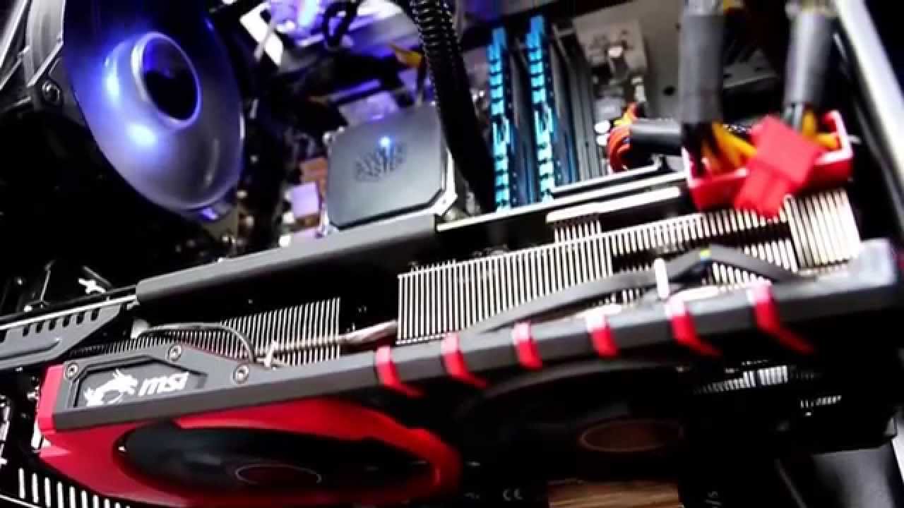 Игровой компьютер AMD R9 390 MSI Gaming 8G  Тесты в играх