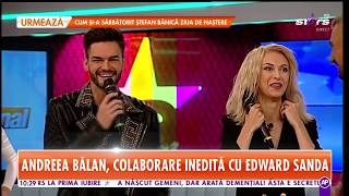 Andreea Bălan, colaborare inedită cu Edward Sanda pentru piesa „Pe drum