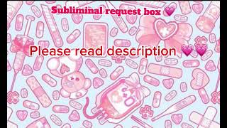 Celebrity subliminal request box 💗 READ DESCRIPTION Profile