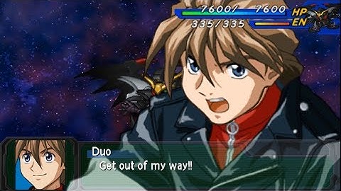 Super Robot Wars A Portable (EN) - Gundam Deathscythe Hell Custom All Attacks