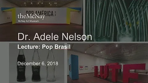 Lecture: Pop Brasil - Dr. Adele Nelson