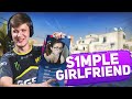 S1MPLE NEW GIRLFRIEND | WORST TIMMING | 200 IQ PLAY | CSGO TWITCH MOMENTS