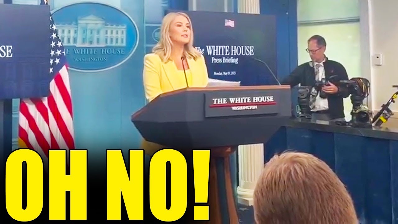 WATCH LEAVITT’S FACE as She F***S UP Epstein Question!