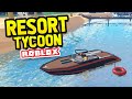 TUBE BOAT UPDATE in ROBLOX TROPICAL RESORT TYCOON