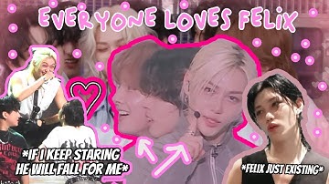 Stray Kids Adoring And Being Whipped For Their Angel FELIX ♡