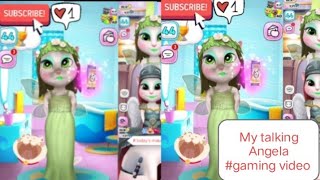 My talking Angela Android gaming video #longvideo 😘#trending 🥰#food 💯#angela 🔥