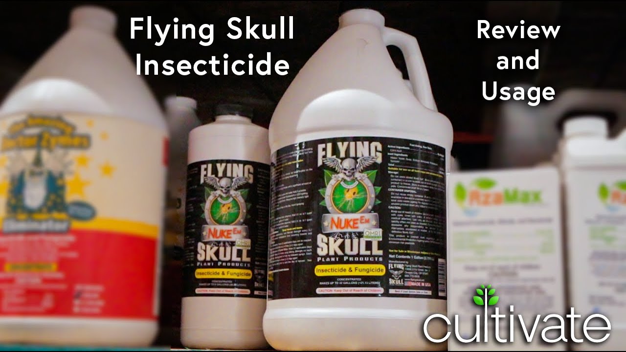 Flying Skull Nuke 'Em Insecticide Review and How to Use 