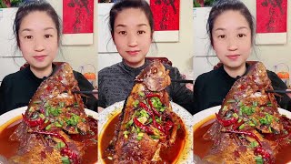 ASMR Eating Spicy Fish Curry | Mukbang Fish Fry | Fish Curry | 생선먹방/생선구이 | ASMR Eating Fish Video