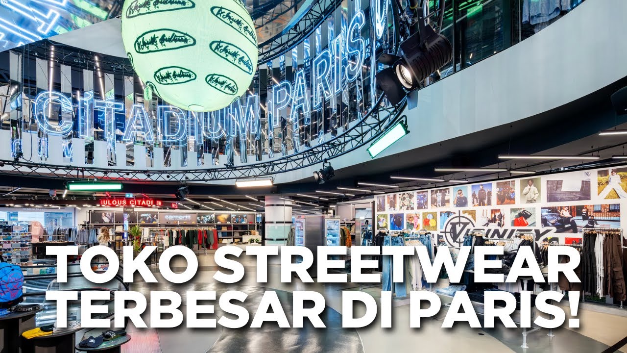 HUNTING SNEAKERS DI TOKO STREETWEAR TERBESAR DI PARIS!!