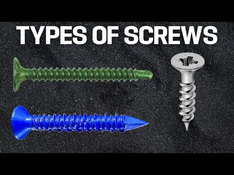 7 Types Of Screws Every Homeowner Should Know About - Common Fasteners