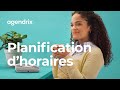 Planification dhoraires  agendrixcom