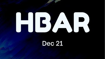 33. Hedera Hashgraph HBAR Technical Analysis (21 Dec 2021)