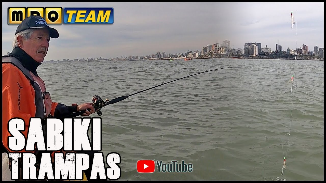 PESCA con Sabikis, el Negro hace trampa