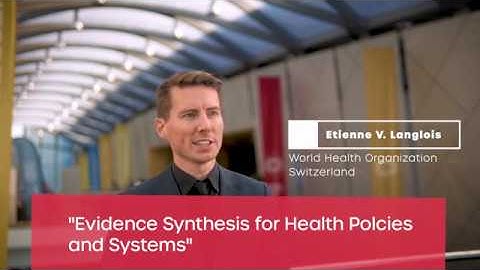 Evidence synthesis for health policy and systems: a methods guide