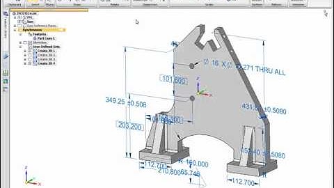 Solid Edge ST3 Drawing