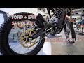 Torp tc500 + 54t sprocket - 100% BEAST