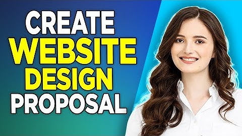How To Create A Website Design Proposal For Beginners | Easy Tutorial! (2022)