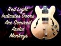 Red Light Indicates Doors Are Secured - Arctic Monkeys  ( Guitar Tab Tutorial & Cover )