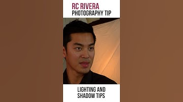 Lighting and Shadow Tips feat. Photographer RC Rivera #shorts