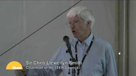 ITER - Sir Chris Llewellyn Smith talks about energy