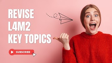 REVISE CIPS L4M2 KEY TOPICS IN THE EXAM
