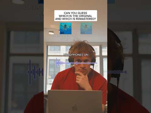 Guarda 🎧 Smells Like Teen Spirit - which is remastered and which is the original? #nirvana #rock #audio su YouTube Guarda 🎧 Smells Like Teen Spirit - which is remastered and which is the original? #nirvana #rock #audio su YouTube