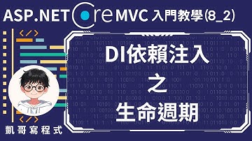 【8.使用DI依賴注入】ASP.NET Core MVC 入門教學(8_2) - DI依賴注入之生命週期