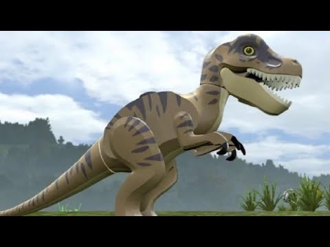 Lego Jurassic World All Playable Characters And Dinosaurs Unlocked Youtube