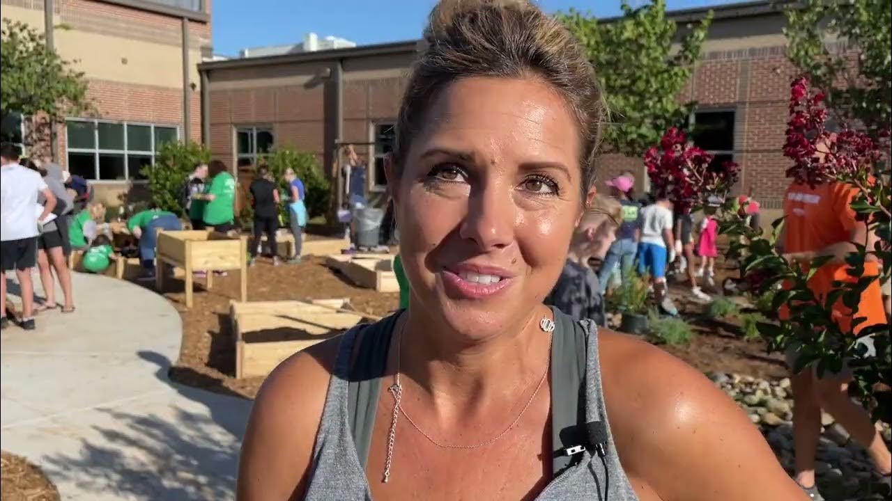 Monarch Elementary School now has one of the nicest gardens in Upstate