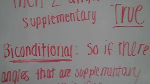 Biconditional   counter example