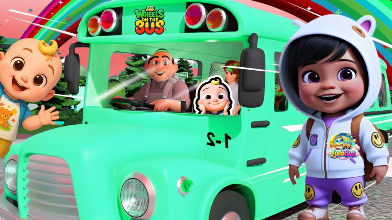 [ 1 MINUTE LOOP ] 🚍 Wheels on the Bus Sound Variations Remix || Several Version | Cocomelon LullaBus