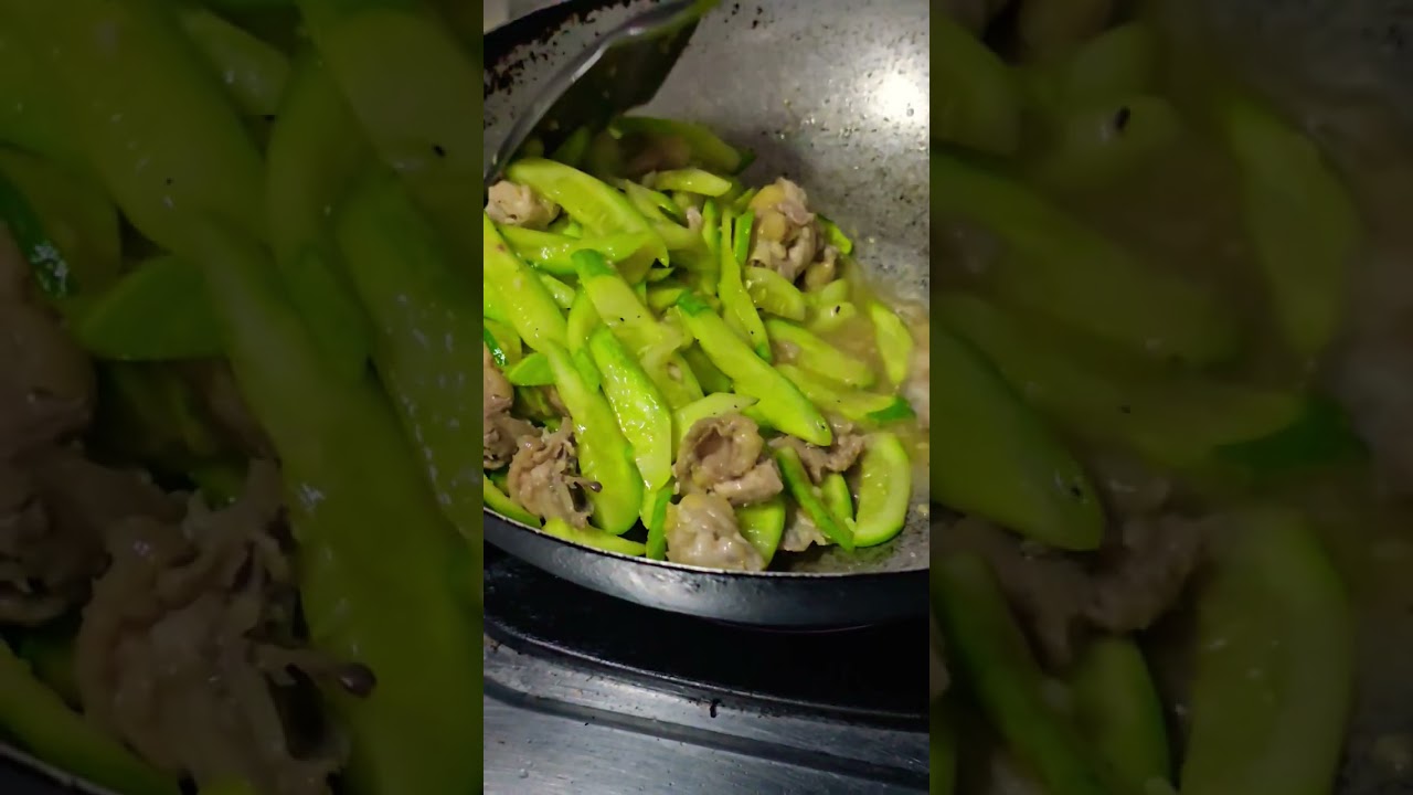Огурец, жареный во фритюре 🥒 с куриным мясом